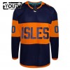 New York Islanders tröja Customized 2024 Premium Stadium Series Adidas Navy - NHL Tröjor Barn